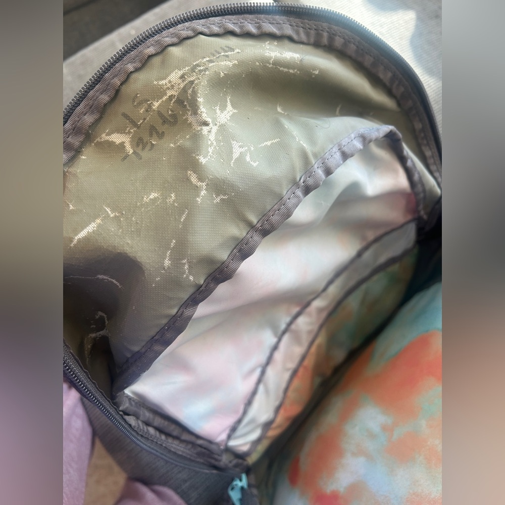 Dakine Patterned Backpack Grey With Turquoise / B… - image 7